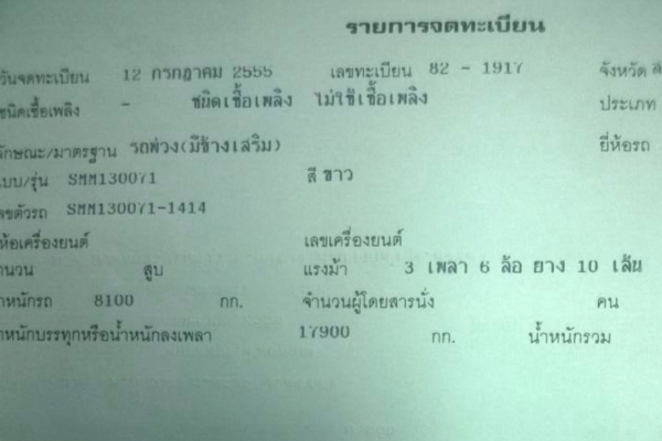 22ล้อแม่ลูกดั้ม360แรงปี55..เฟืองช้ายางสวยเต็ม รถร้านวัสดุก่อสร้างใช้ทุกหิน ทรายเท่านั้น ไมล์น้อย แค่1.8แสนกว่าๆ