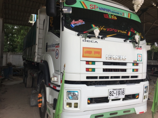 22ล้อแม่ลูกดั้ม360แรงปี55..เฟืองช้ายางสวยเต็ม รถร้านวัสดุก่อสร้างใช้ทุกหิน ทรายเท่านั้น ไมล์น้อย แค่1.8แสนกว่าๆ