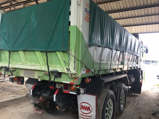 22ล้อแม่ลูกดั้ม360แรงปี55..เฟืองช้ายางสวยเต็ม รถร้านวัสดุก่อสร้างใช้ทุกหิน ทรายเท่านั้น ไมล์น้อย แค่1.8แสนกว่าๆ