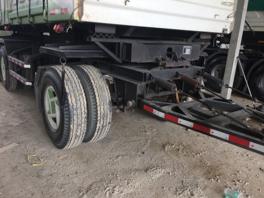 22ล้อแม่ลูกดั้ม360แรงปี55..เฟืองช้ายางสวยเต็ม รถร้านวัสดุก่อสร้างใช้ทุกหิน ทรายเท่านั้น ไมล์น้อย แค่1.8แสนกว่าๆ