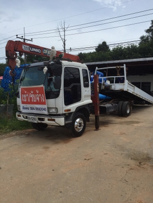 บริการขนย้ายรถเครื่อวจักรรถสไลด์