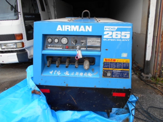 เครื่องลม AIRMAN : PDS265S สภาพสวยๆ ถึงไทยเร็วๆนี้ครับ