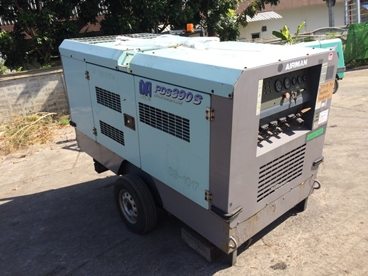 ถึงไทยแล้วครับเครื่องลม AIRMAN : PDS390S-D สภาพสวยๆครับ