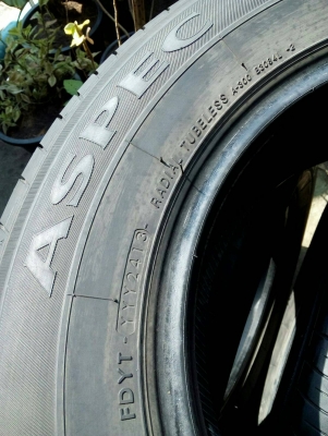205/70R15 YOKOHAMA ASPEC ชุด 4 เส้น tel. 081-427-3941 205/70R15 YOKOHAMA ASPEC ชุด 4 เส้น tel. 081-427-3941
