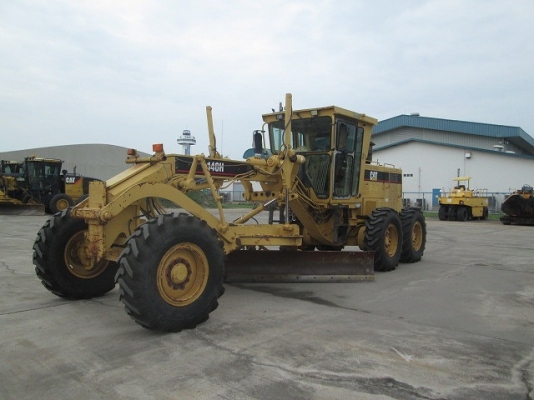 รถเกรดถนน Caterpillar 140H#2ZK00975 มือสองนำเข้า สภาพสวย ยังไม่เคยใช้งานในไทย
