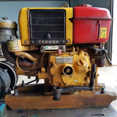 ปั้มลมเก่าญี่ปุ่นเครื่องยนต์ดีเซล ปั้มลมเก่าญี่ปุ่นเครื่องยนต์ดีเซล