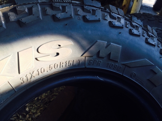มือ2 Mud-Terrain 31นิ้ว ขอบ15 สวย