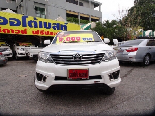 TOYOTA FORTUNER 2.7V 2WD เกียร์AT ปี 2012 โทร 062-991-6649 ดาวออโต้เบสท์