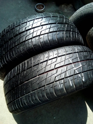 215/65R15 BRIDGESTONE LEO 627 ปี14 มี 2 เส้น tel. 081-427-3941