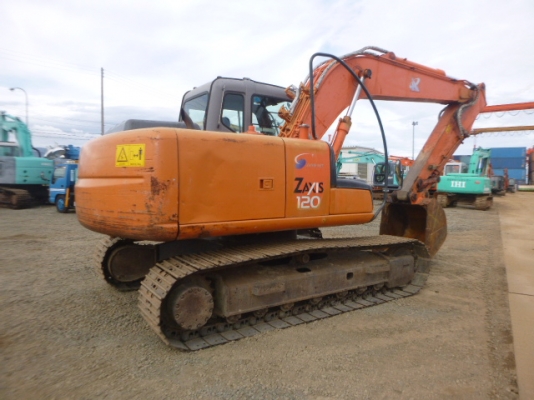 Hitachi ZX120 เก่าญี่ปุ่น มีไลน์หัวกระแทก ระบบดี นำเข้าเองจากญี่ปุ่นโดยตรง