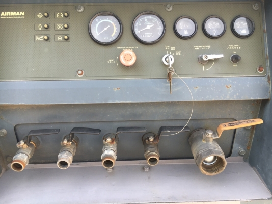 DRY Air Compressor : เครื่องปั๊มลม Airman PDS390S-D : 7บาร์  390cfm โทร. 080-6565422 (หนิง)