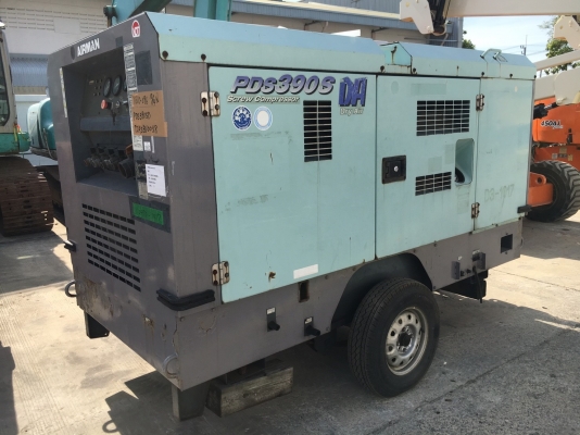 DRY Air Compressor : เครื่องปั๊มลม Airman PDS390S-D : 7บาร์  390cfm โทร. 080-6565422 (หนิง)