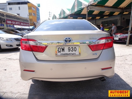 TOYOTA CAMRY 2.5 HYBRID AT ปี2012