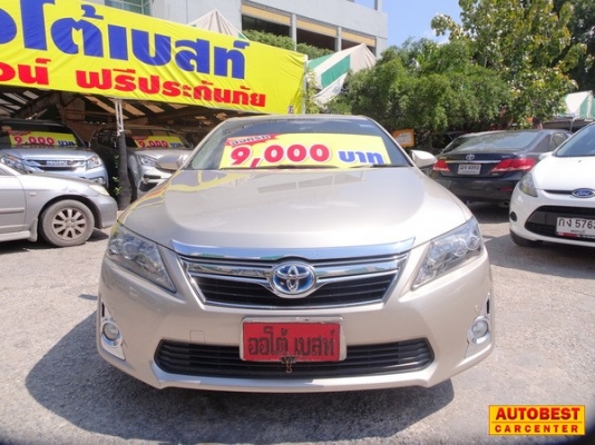 TOYOTA CAMRY 2.5 HYBRID AT ปี2012