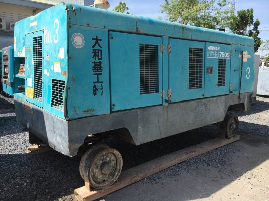เครื่องปั๊มลม 21 บาร์ : Airman PDSJ750S High Pressure Compressor 750CFM โทร. 080-6565422 (หนิง)