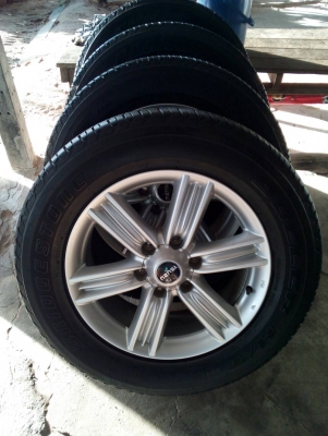 ล้อแม็ก Isuzu 1.9 ขอบ18 พร้อมยาง