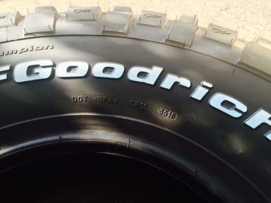 ยางใหม่ BF Goodrich Mud-Terrain KM2 315 75 r16