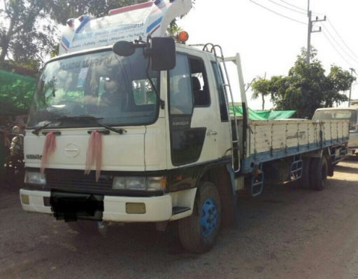 ขาย 595,000บ หกล้อ ฮีโน่ FD1J HO7C185โบว์,อินเตอร์ ปี41&quot;รุ่นยาวพิเศษ&quot;ยาว 7.50ม สภาพดีสวยเด