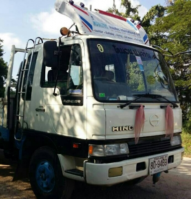 ขาย 595,000บ หกล้อ ฮีโน่ FD1J HO7C185โบว์,อินเตอร์ ปี41&quot;รุ่นยาวพิเศษ&quot;ยาว 7.50ม สภาพดีสวยเด