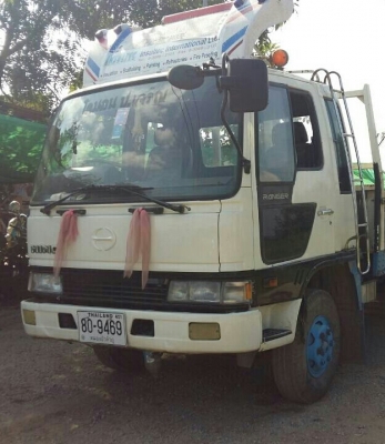 ขาย 595,000บ หกล้อ ฮีโน่ FD1J HO7C185โบว์,อินเตอร์ ปี41&quot;รุ่นยาวพิเศษ&quot;ยาว 7.50ม สภาพดีสวยเด