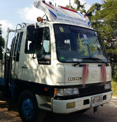 ขาย 595,000บ หกล้อ ฮีโน่ FD1J HO7C185โบว์,อินเตอร์ ปี41&quot;รุ่นยาวพิเศษ&quot;ยาว 7.50ม สภาพดีสวยเด