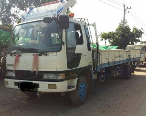 ขาย 595,000บ หกล้อ ฮีโน่ FD1J HO7C185โบว์,อินเตอร์ ปี41&quot;รุ่นยาวพิเศษ&quot;ยาว 7.50ม สภาพดีสวยเด