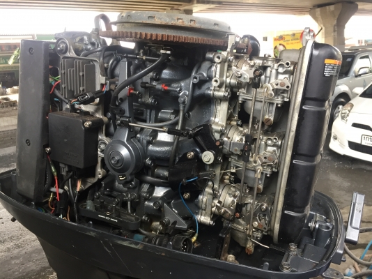 ขาย yamaha 75cv เร่งจานเก่าญี่ปุ่น