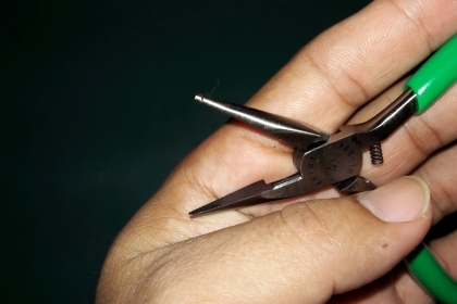 ขายคีมปากแหลมKEIBA MADE IN JAPAN.ใหม่เก่าเก็บ