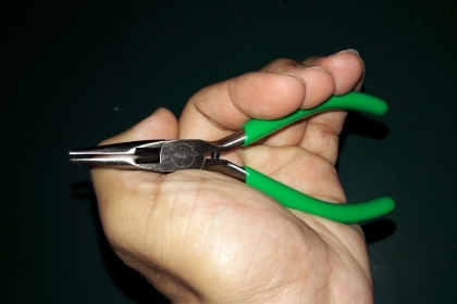 ขายคีมปากแหลมKEIBA MADE IN JAPAN.ใหม่เก่าเก็บ