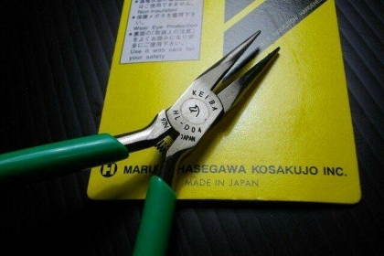 ขายคีมปากแหลมKEIBA MADE IN JAPAN.ใหม่เก่าเก็บ