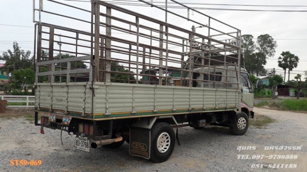ขายด่วน รถบรรทุก 6 ล้อ HINO FC2W 120 แรง ยาว 5.5M สภาพเดิมๆ สวย พร้อมใช้งาน ราคาสุดคุ้ม