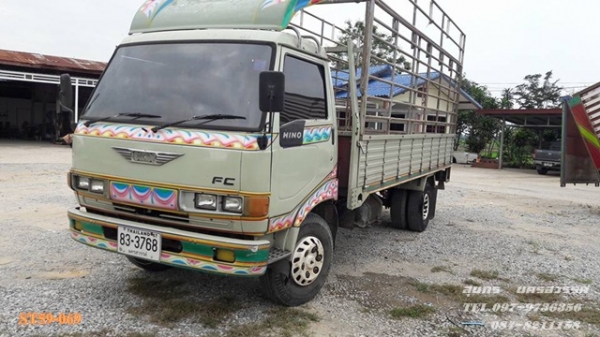 ขายด่วน รถบรรทุก 6 ล้อ HINO FC2W 120 แรง ยาว 5.5M สภาพเดิมๆ สวย พร้อมใช้งาน ราคาสุดคุ้ม