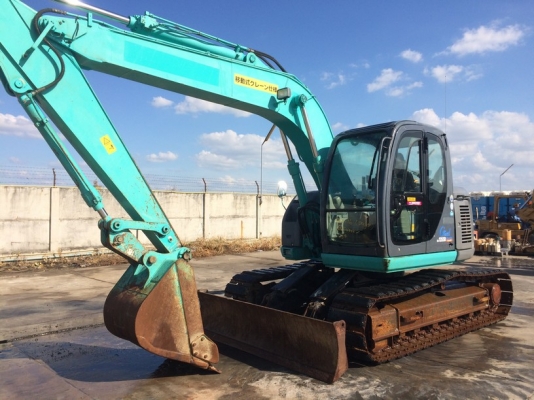 Kobelco SK135SR-1ES-YY04 ปี 2007 มีใบมีดดันดิน สภาพสวยจริง ๆ ครับ