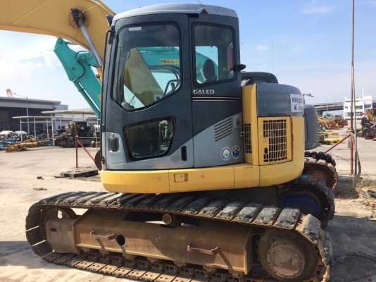 Komatsu PC128US-2EO ปี 2003 ใบแทร็คติดก้อนยาง สภาพสวยมาก ๆ ครับ นำเข้าจากญี่ปุ่น