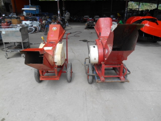 เครื่องย่อยกิ่งไม้ พร้อมใช้งาน