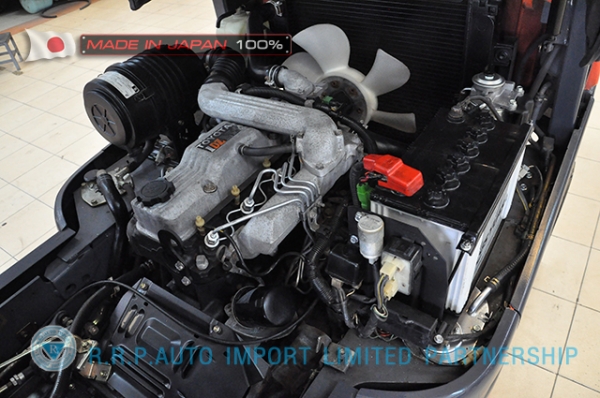 ขายรถโฟล์คลิฟท์มือสอง TOYOTA รุ่น 6FD25-10919 นำเข้าจากประเทศญี่ปุ่น 100\% ไม่เคยใช้งานในไทย