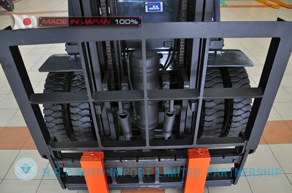 ขายรถโฟล์คลิฟท์มือสอง TOYOTA รุ่น 6FD25-10919 นำเข้าจากประเทศญี่ปุ่น 100\% ไม่เคยใช้งานในไทย