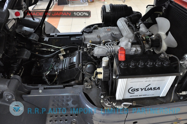 ขายรถโฟล์คลิฟท์มือสอง TOYOTA รุ่น 6FD25-10919 นำเข้าจากประเทศญี่ปุ่น 100\% ไม่เคยใช้งานในไทย