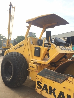 รถบด ขนาด10 ตัน SAKAI SV520D เก่านอก รถบด ขนาด10 ตัน SAKAI SV520D เก่านอก