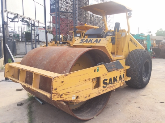 รถบด ขนาด10 ตัน SAKAI SV520D เก่านอก รถบด ขนาด10 ตัน SAKAI SV520D เก่านอก