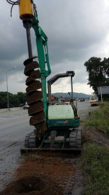 รถเจาะดิน Yanmar เครื่อง 3TN84 บูมยาว เก่าญี่ปุ่น สภาพสวยมาก