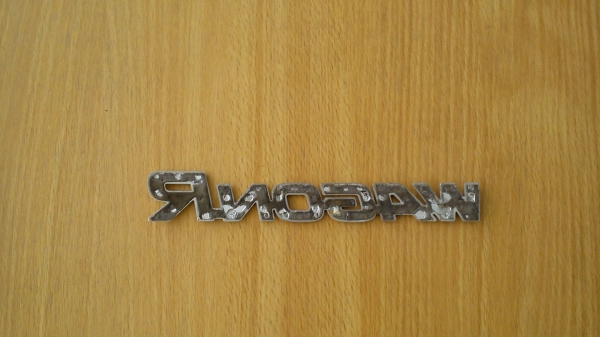 เพลทโลโก้ WAGON R เพลทโลโก้ WAGON R