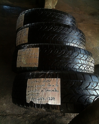 ยางออล A/Tกระบะสูง16 โยโกฮาม่า265-70-R16 ลงพื้นปี14 (4เส้น3,500)ดอกหนา1เซ็น