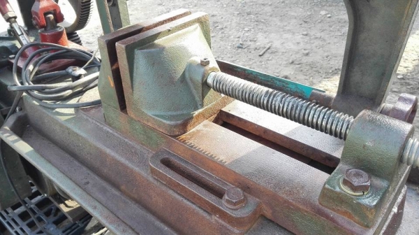 ** SOLD ** เลื่อยชัก HERO 14" ถาดกว้าง มีปั้มน้ำ ตุ้มครบ มอเตอร์ Mitsu ไฟบ้าน 220V สดแน่นมาเทสได้!!