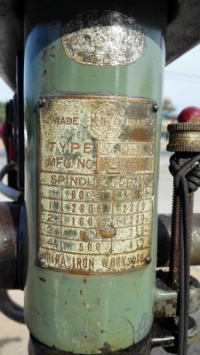 ** SOLD ** สว่านแท่นญี่ปุ่น KIRA Made in JAPAN 13 mm ไฟบ้าน 220V เดิมทุกจุดสดแน่นมาเทสได้!!