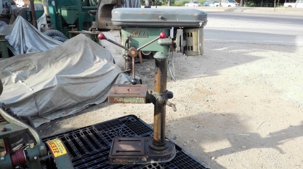 ** SOLD ** สว่านแท่นญี่ปุ่น KIRA Made in JAPAN 13 mm ไฟบ้าน 220V เดิมทุกจุดสดแน่นมาเทสได้!!