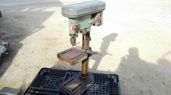 ** SOLD ** สว่านแท่นญี่ปุ่น KIRA Made in JAPAN 13 mm ไฟบ้าน 220V เดิมทุกจุดสดแน่นมาเทสได้!!