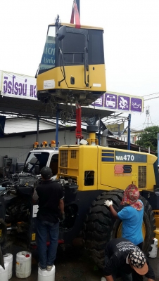 ซ่อมเกียร์ท็อค รถตัก  รถเกรด เครน    081-7070538