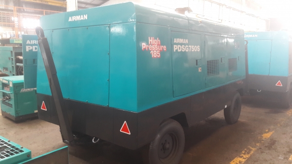 เครื่องปั๊มลม 12 บาร์  AIRMAN PDSG750S : 750CFM High Pressure Compressor  โทร. 080-6565422 (หนิง)