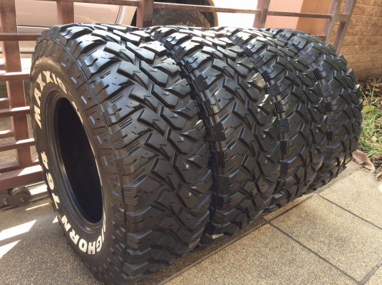 ยาง Mud Maxxis 31 10.5 R15 ปี16 ดอกเต็ม เนื้อนิ่มๆ ไม่มีปะ ราคาไม่แพง